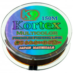 Леска Kyoda Kortex MultyColor d-0,23 мм L-150 м разноцветная разрывная нагрузка 5,77 кг 6 шт/упак