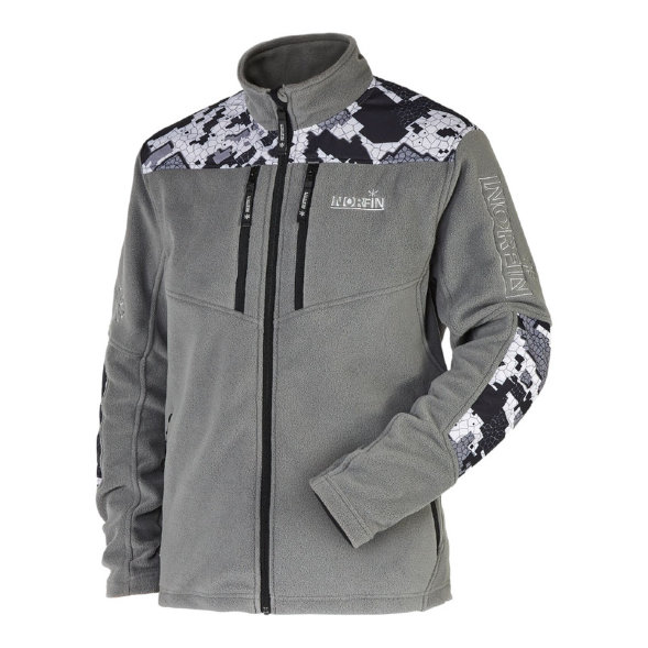 Куртка флисовая Norfin GLACIER CAMO 01 р.S