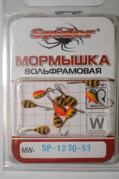 Мормышка W Spider Капля с отв. краш. MW-SP-1230-53, цена за 1 шт.