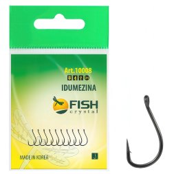 Крючок FISH SEASON Idumezina-ring №8 BN 10шт 10008-08F