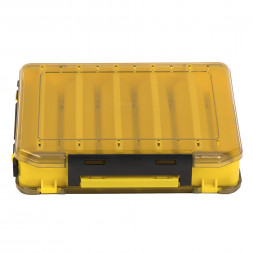 Коробка пластиковая двусторонняя для воблеров малая, 10 ячеек 200 х 175 х 50 мм