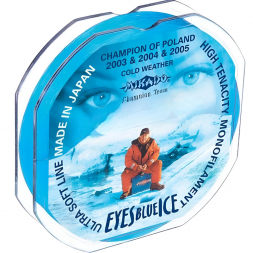 Леска Mikado Eyes Blue Ice 25м*0.08мм