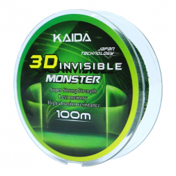 Монофильная леска Kaida 3D Invisible Monster 100m 0.26
